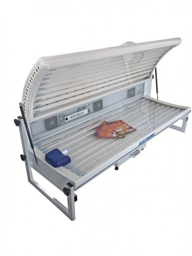 Elite Lie Down Sunbed available for sale or hire from Bronze Age Tanning Limited, Letterkenny, County Donegal, Ireland
