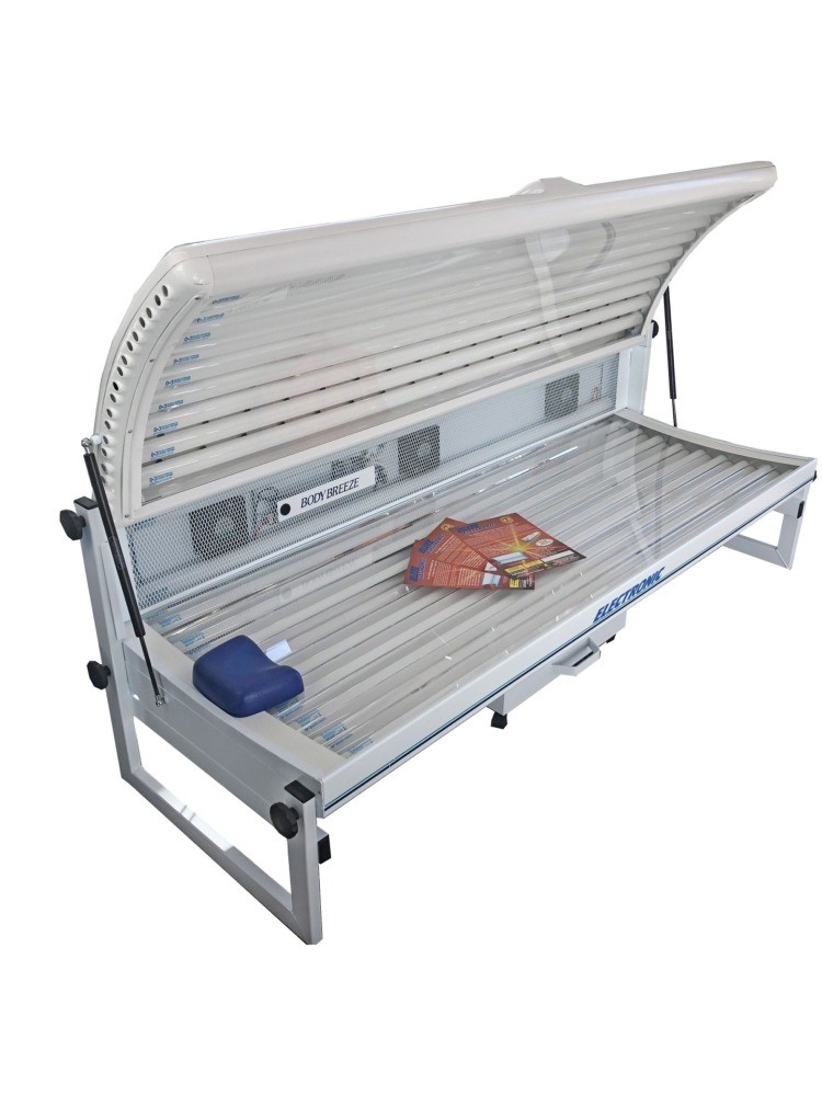 Elite Lie Down Sunbed available to buy for home tanning from Bronze Age Tanning Limited, Letterkenny, County Donegal, Ireland