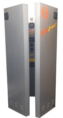 VX240 large stand up tanning sunbed, available for purchase for home tanning from Bronze Age Tanning, Ireland